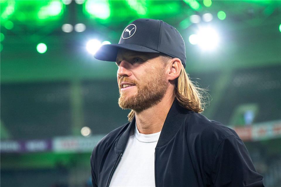 Eugen Polanski ist jetzt offiziell  Cheftrainer von Borussioa Mönchengladbach.David Inderlied/dpa