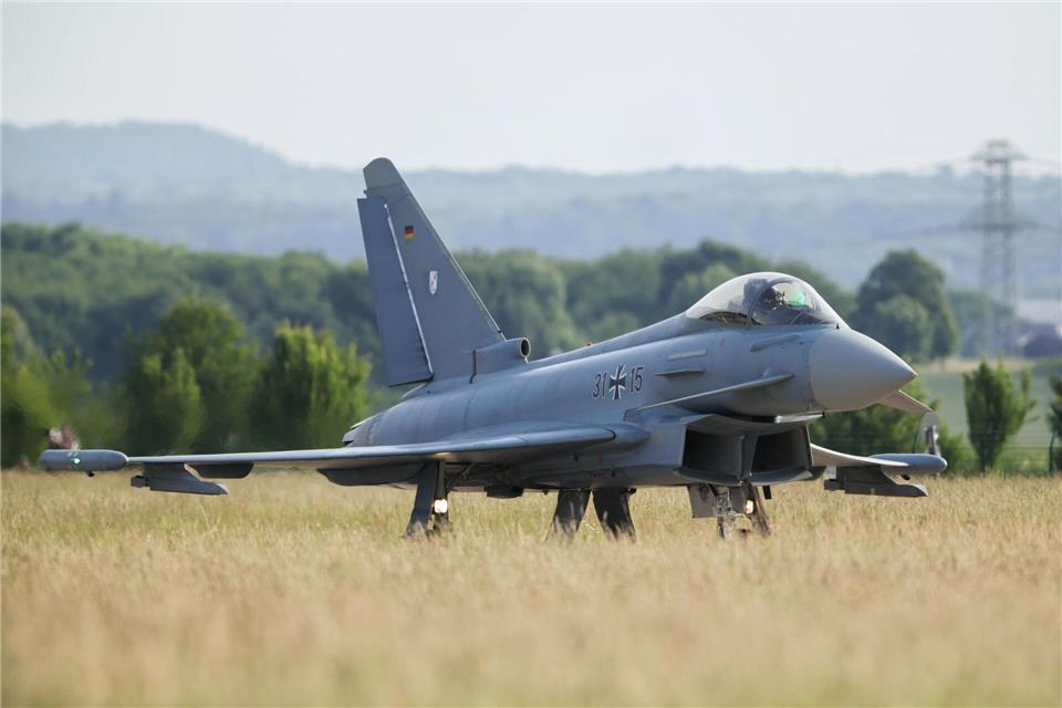 Eurofighter sind bereits jetzt im polnischen Luftraum im EinsatzChristoph Reichwein/dpa