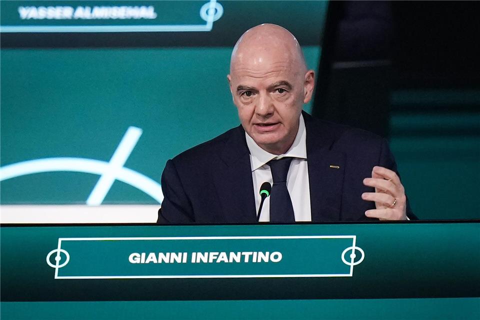 Europa macht Druck auf Gianni Infantino. (Archivbild)Darryl Dyck/The Canadian Press/AP/dpa