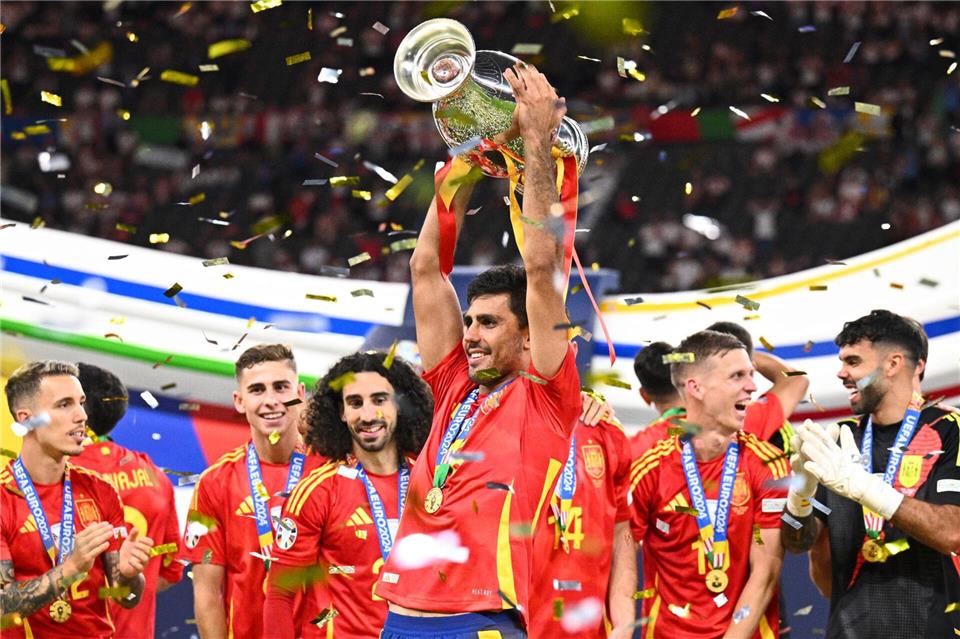 Europameister Spanien trifft nicht auf Südamerika-Champion Argentinien. (Archivbild)Tom Weller/dpa