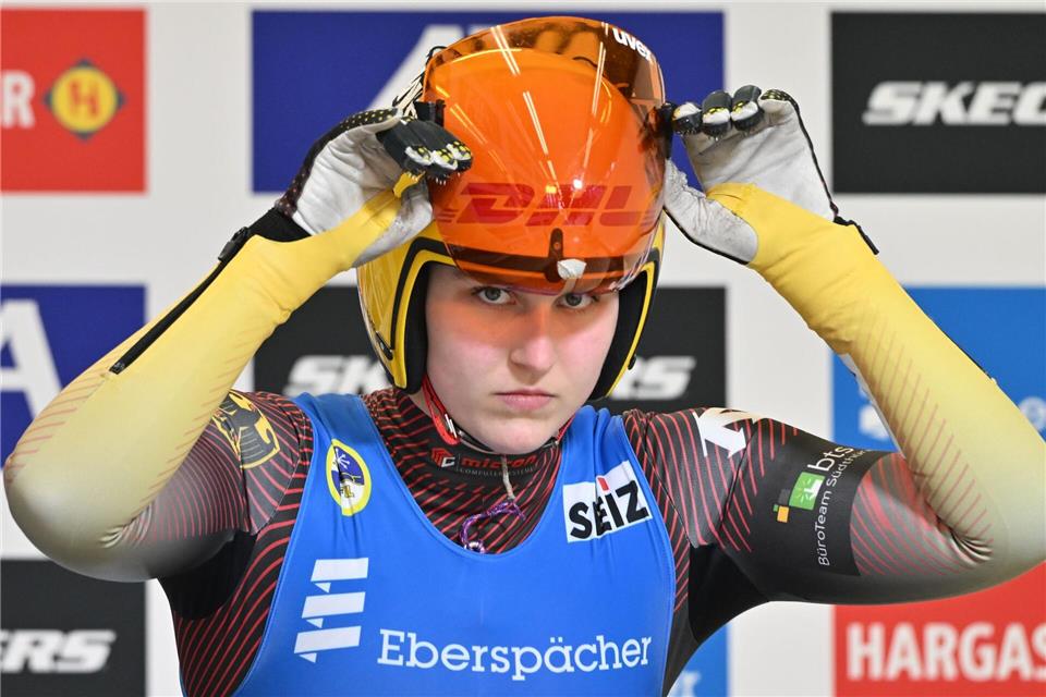 Europameisterin: Erster großer Titel für Merle Fräbel.Martin Schutt/dpa