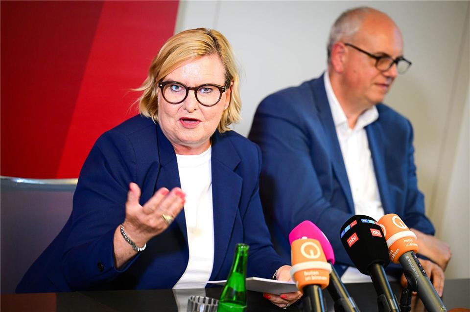 Eva Högl soll die erste Innensenatorin Bremens werden. (Archivfoto)Sina Schuldt/dpa