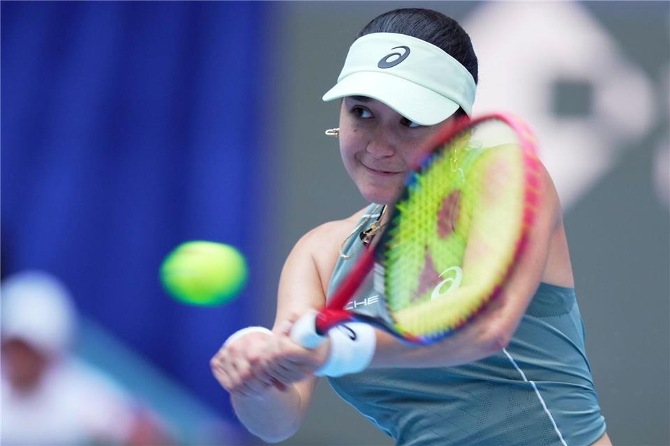 Eva Lys führt das deutsche Tennis-Team in den Playoffs des Billie Jean King Cups an. (Archivfoto)Mahesh Kumar A./AP/dpa
