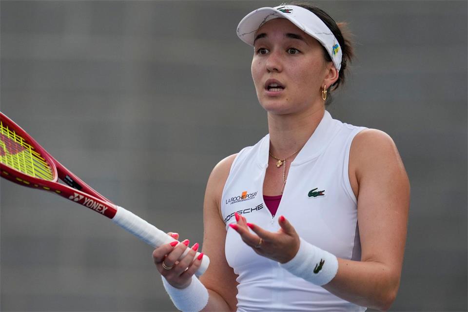 Eva Lys ist auch beim WTA-Turnier in São Paulo früh ausgeschieden (Archiv-Foto).Seth Wenig/AP/dpa