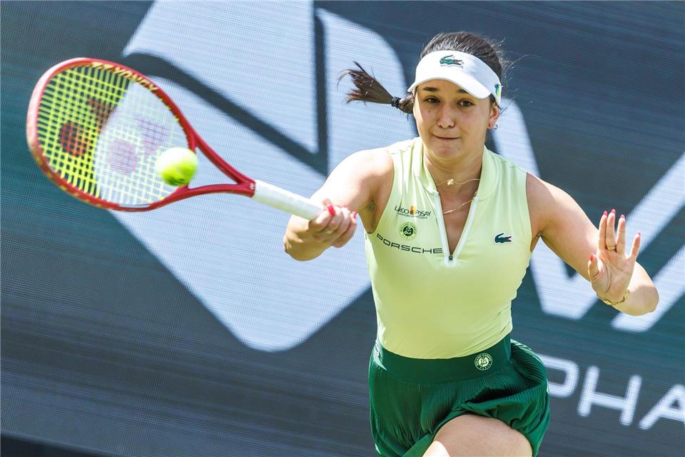 Eva Lys ist in Berlin eine Runde weiter. Andreas Gora/dpa