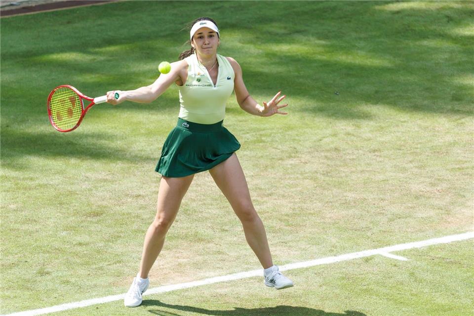 Eva Lys schließt sich dem Protest im Tennis-Prämienstreit an. (Archivbild)Andreas Gora/dpa