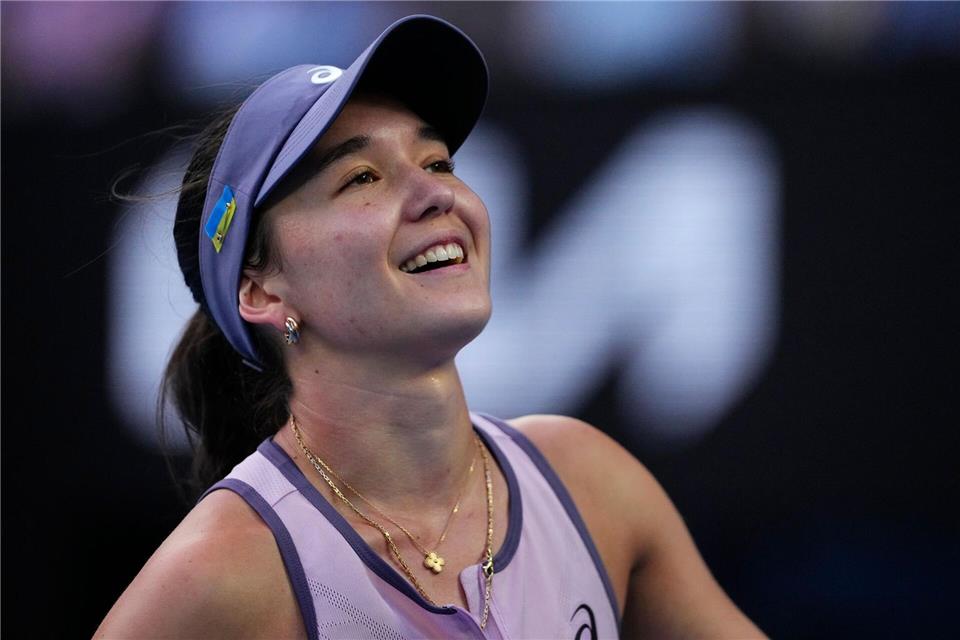 Eva Lys überraschte zum Saisonbeginn mit dem Achtelfinaleinzug bei den Australian Open.Vincent Thian/AP/dpa