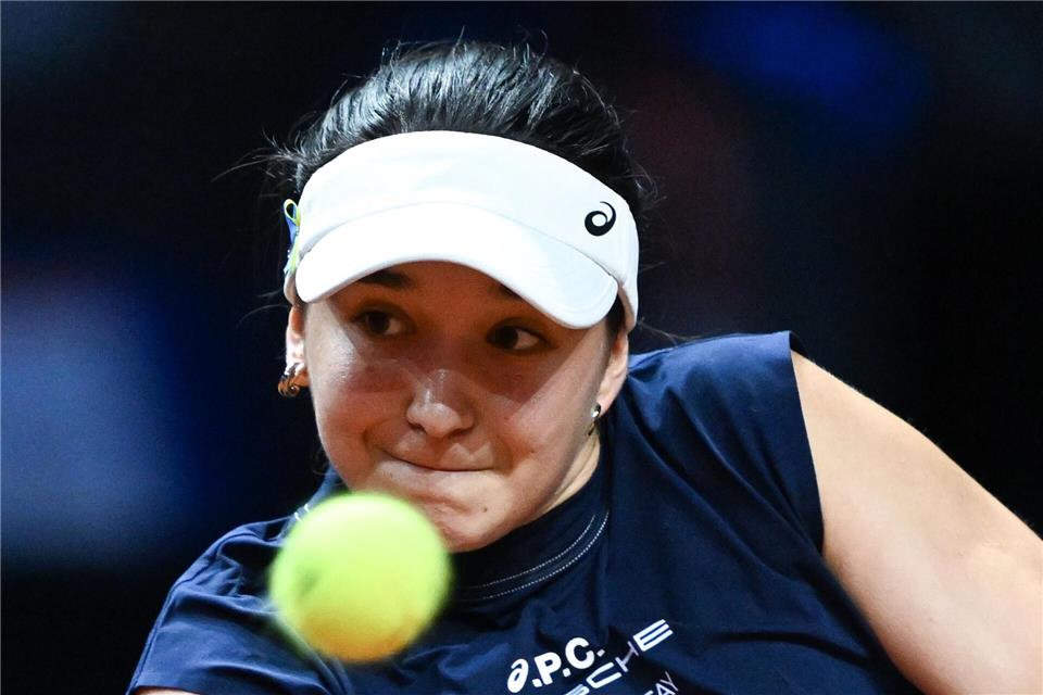 Eva Lys verpasst in Luxemburg die zweite Runde.Bernd Wei�brod/dpa