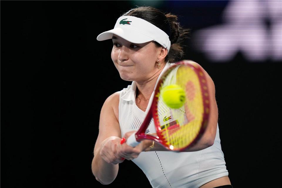 Eva Lys will in Melbourne an ihre Erfolge aus dem Vorjahr anknüpfen. (Archivbild)Rick Rycroft/AP/dpa