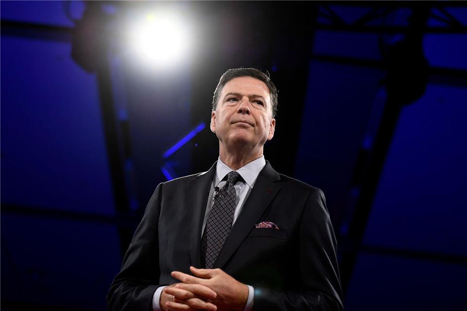 Ex-FBI-Chef Comey hat Ärger wegen eines Fotos von Muscheln am Strand. (Archivbild)Justin Tang/The Canadian Press/AP/dpa