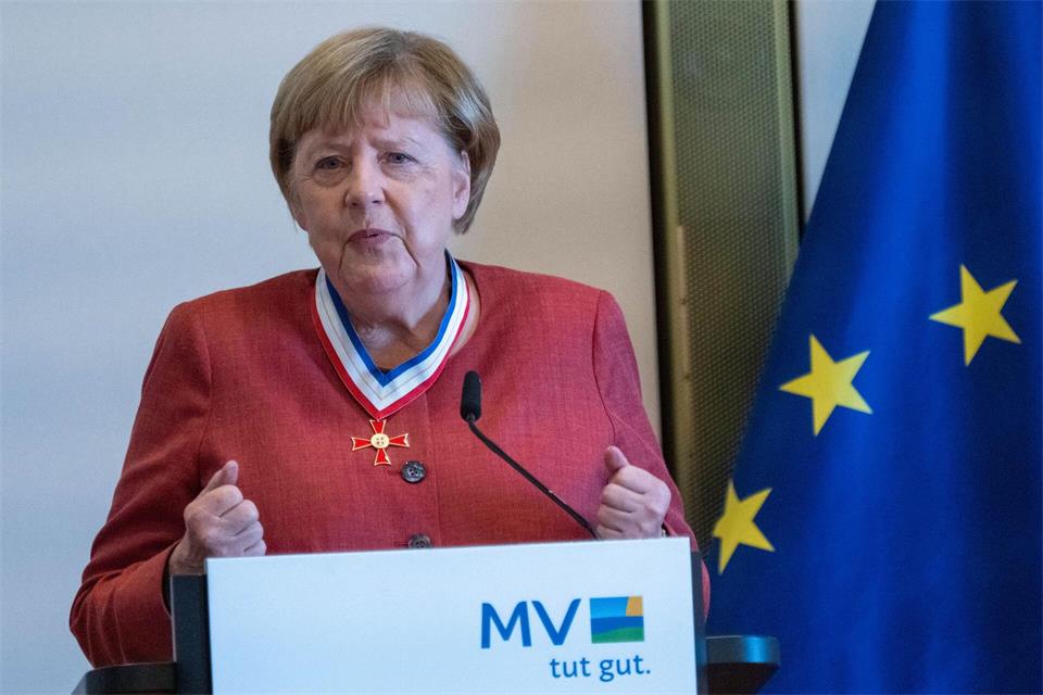 Ex-Kanzlerin Merkel hatte in MV jahrzehntelang ihren Wahlkreis. (Archivbild)Stefan Sauer/dpa