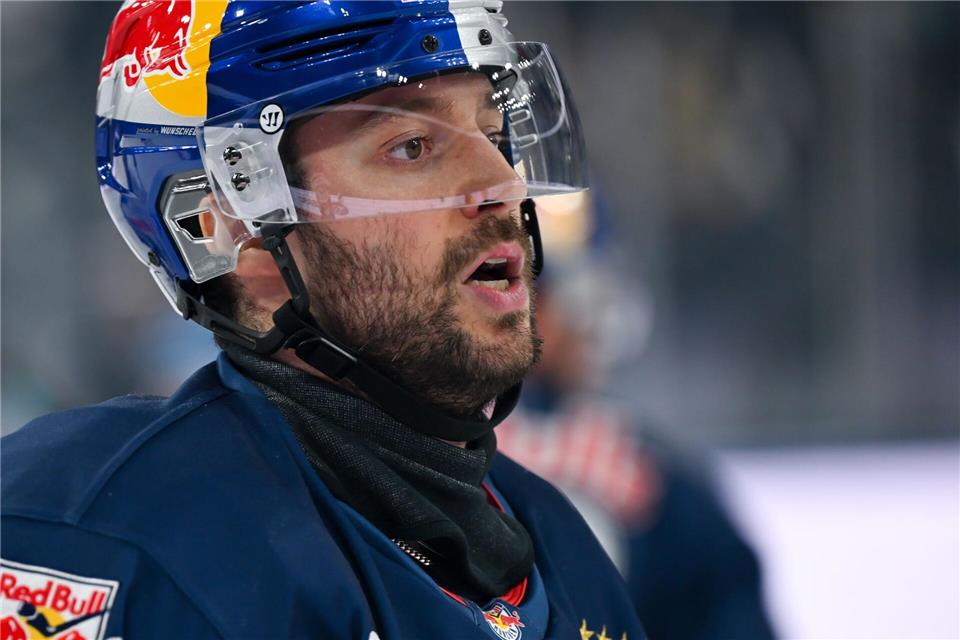 Ex-NHL-Stürmer Tobi Rieder will mit dem EHC Red Bull München deutscher Meister werden. (Archivbild)Sven Hoppe/dpa