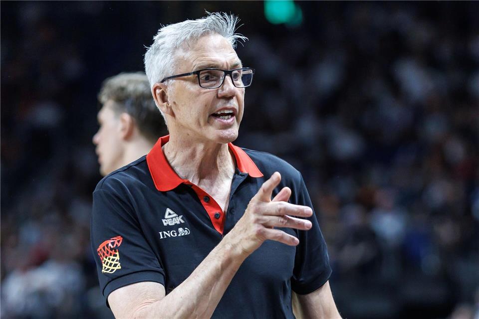Ex-Nationaltrainer Gordon Herbert führte die deutschen Basketballer 2023 zum WM-Titel. (Archivbild)Andreas Gora/dpa