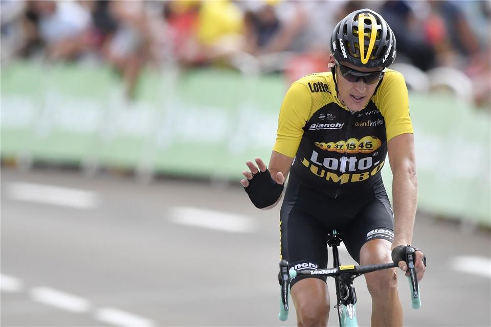 Ex-Radprofi Robert Gesink gab den Tod seiner Ehefrau bekannt.picture alliance / Dirk Waem/BELGA/dpa