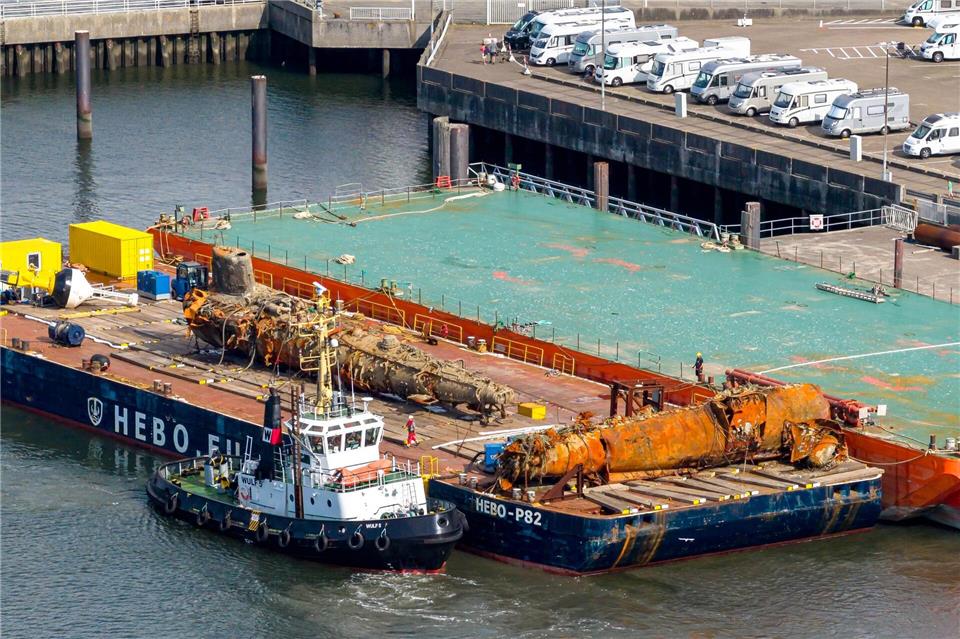 Experten haben das U-Boot untersucht und zerlegt. (Archivbild)Sina Schuldt/dpa