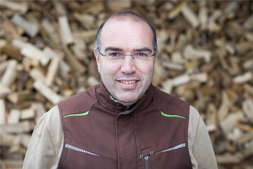 Experten wie René Friedrich empfehlen, im Frühjahr den Holzvorrat für die kalte Jahreszeit aufzufüllen.Moritz Frankenberg/dpa