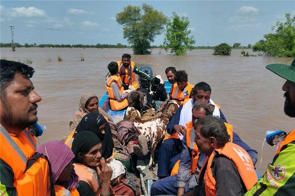 Extreme Wetterereignisse nehmen in dem südasiatischen Land zu.Ppi/PPI via ZUMA Press Wire/dpa