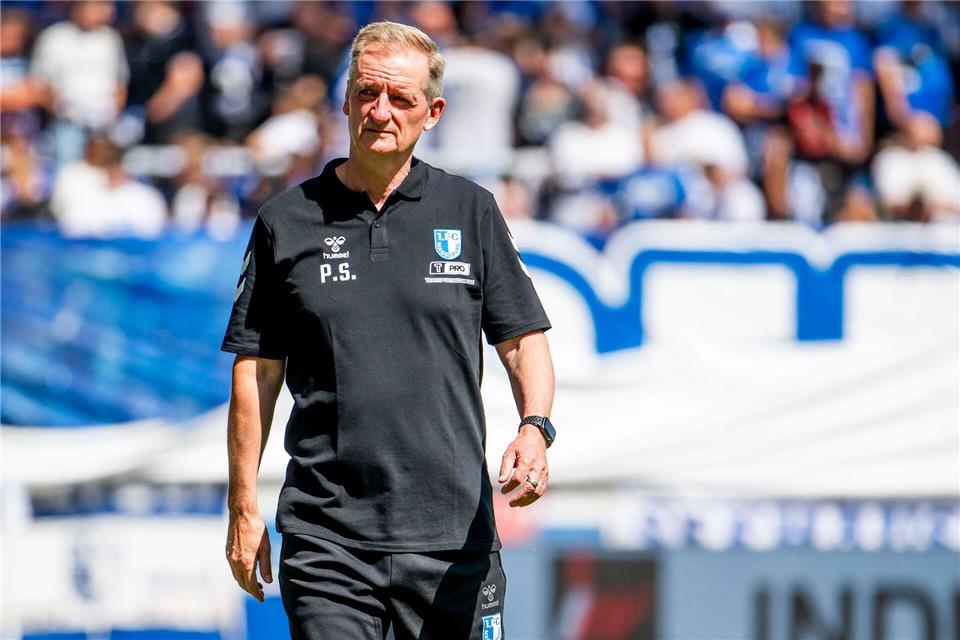 FCM-Trainer Petrik Sander steht vor einer komplizierten TrainingswocheJulius Frick/dpa