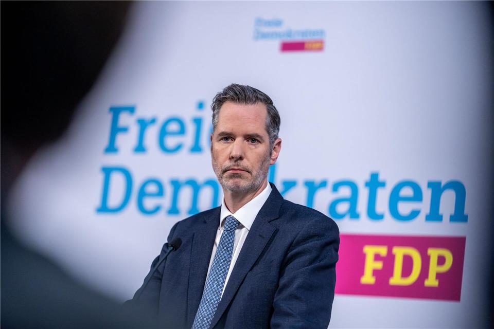 FDP-Chef Christian Dürr will nun doch nicht erneut kandidieren. (Archivbild)Michael Kappeler/dpa