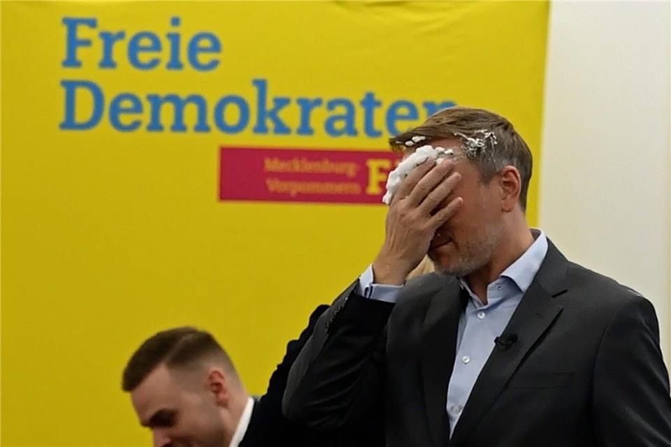 FDP-Chef Christian Lindner will weitermachen mit seiner Wahlkampftour.Stefan Sauer/dpa