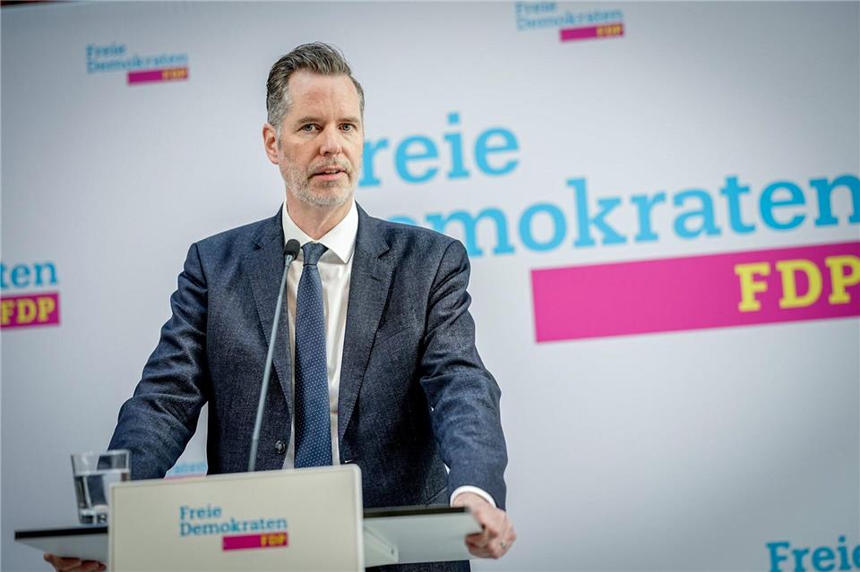 FDP-Chef Dürr muss schon die zweite Wahlniederlage seiner Partei in diesem Jahr verkraften. (Archivbild)Kay Nietfeld/dpa