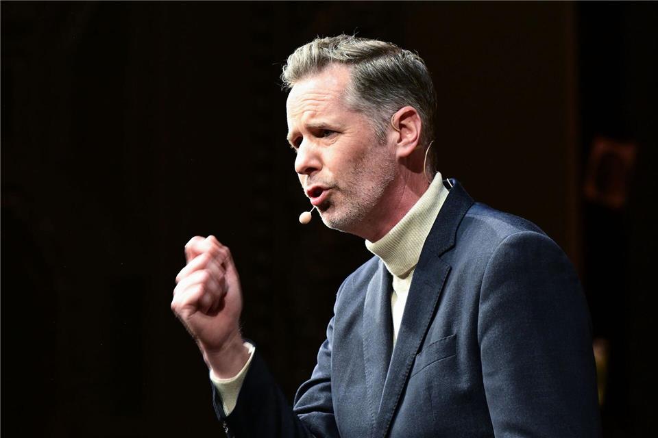 FDP-Chef Dürr ruft in Stuttgart den Neuanfang für die FDP aus.Bernd Weißbrod/dpa