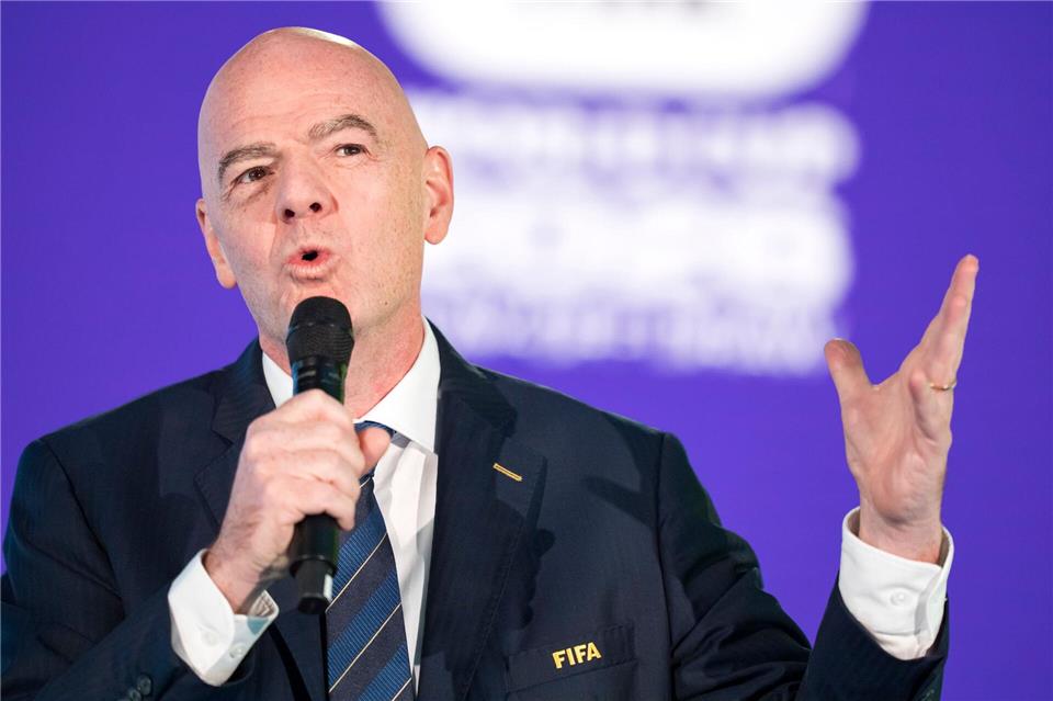 FIFA-Präsident Gianni Infantino freut sich nach eigenen Angaben auf die libanesische Staatsbürgerschaft. (Archivfoto)Claudio Thoma/KEYSTONE/dpa