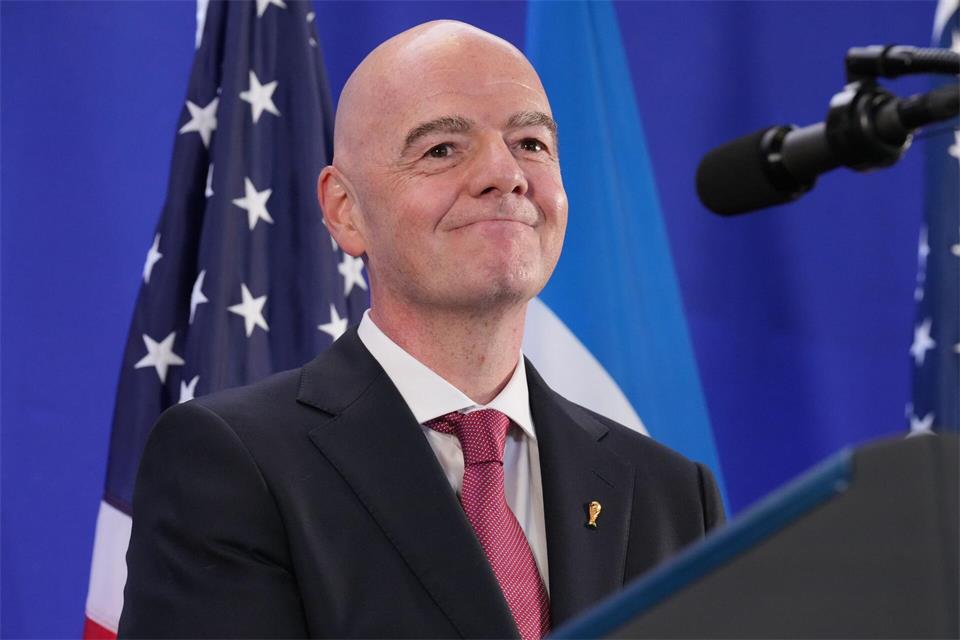 FIFA-Präsident Gianni Infantino will zur Wiederwahl antreten. (Archivbild)Jacquelyn Martin/AP/dpa