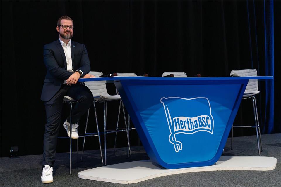 Drescher neuer Hertha-Präsident - Dardai mit neuer Aufgabe Fabian Drescher wird Hertha BSC in den kommenden vier Jahren als Präsident führen.Soeren Stache/dpa