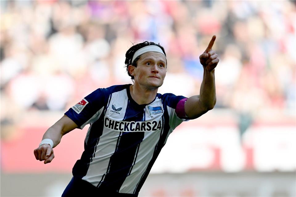 Fabian Reese glänzte gegen Fortuna Düsseldorf als Torschütze und -vorbereiter.Anke Waelischmiller/dpa