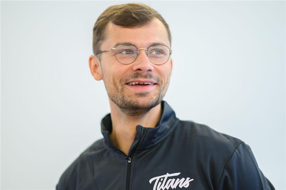 Fabian Strauß soll Göttingens Basketballer zurück in die Erste Liga führen.Robert Michael/dpa