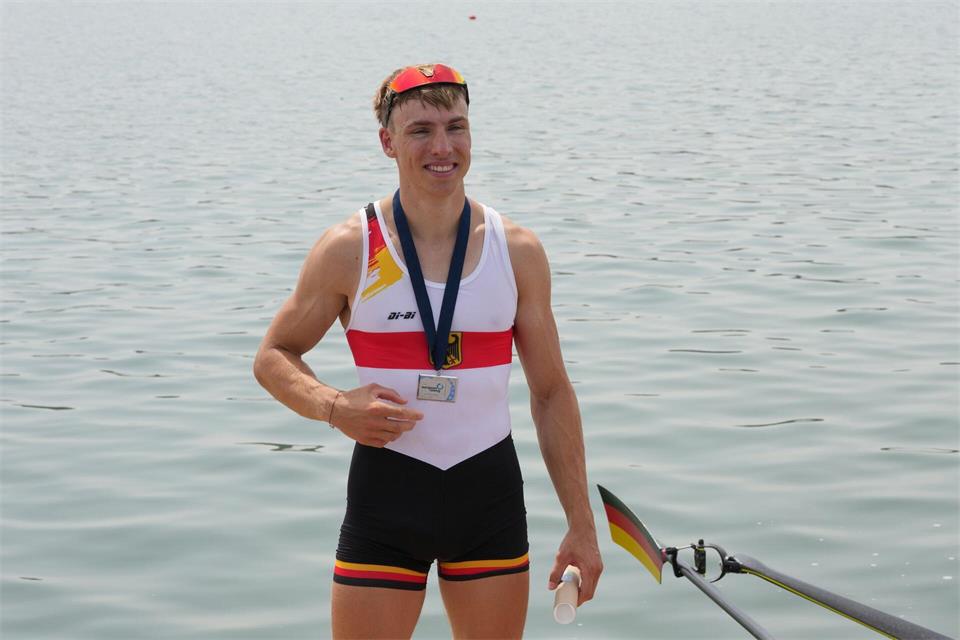 Fabio Kress verpasste eine WM-Medaille knapp. (Archivbild)  Antonio Calanni/AP/dpa