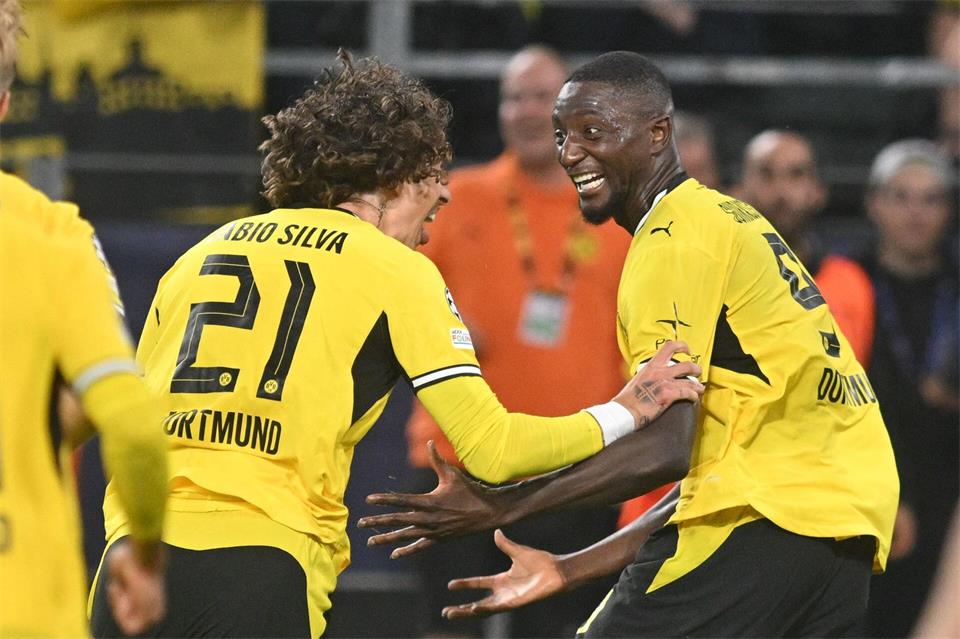 Fábio Silva (l) und Serhou Guirassy sind derzeit in starker Verfassung.Bernd Thissen/dpa