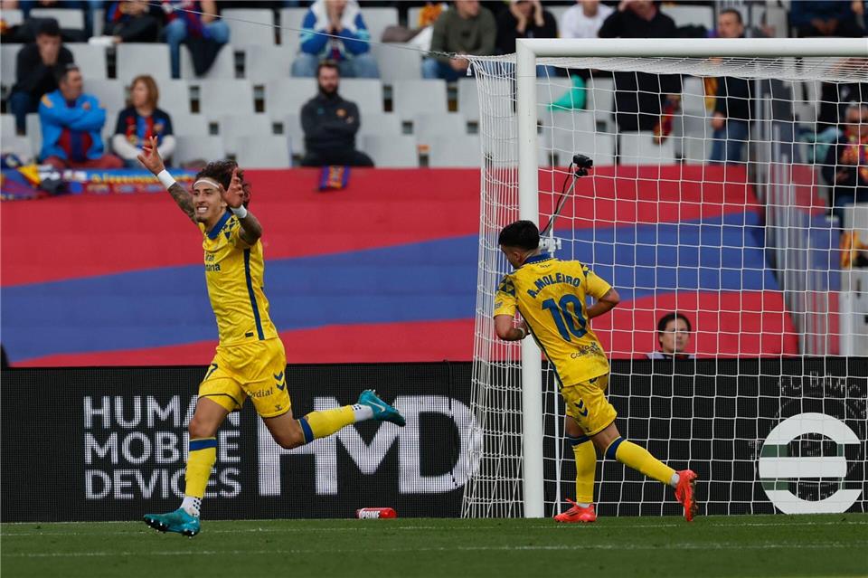 Fábio Silva zündete erst bei Las Palmas so richtigJoan Monfort/AP/dpa