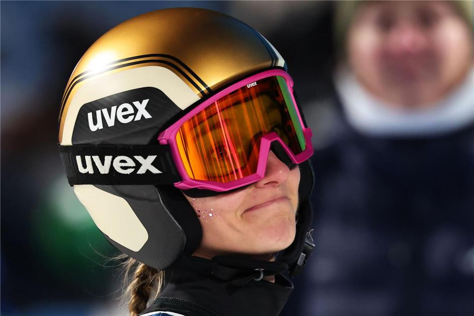 Fahnenträgerin Katharina Schmid kam nicht in den zweiten Durchgang.Daniel Karmann/dpa