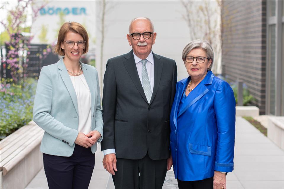 Familiensache: Die Börger GmbH in ihrer heutigen Position ist das Werk von Anne Börger-Olthoff, Alois und Ursula Börger.