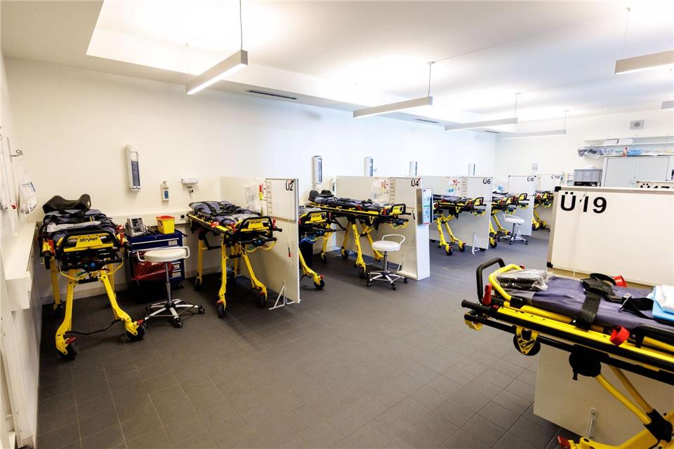 32.484 Wiesn-Patienten bei der Aicher Ambulanz Fast 6.000 Patienten waren es im vergangenen Jahr. Matthias Balk/dpa