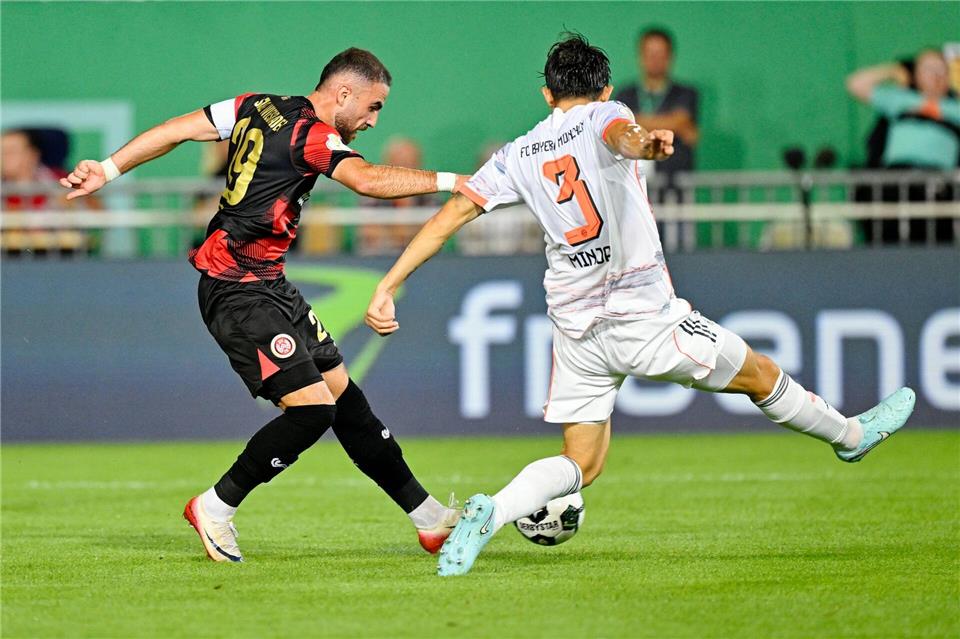 Fatih Kaya glänzte gegen Bayern als zweifacher Torschütze.Uwe Anspach/dpa