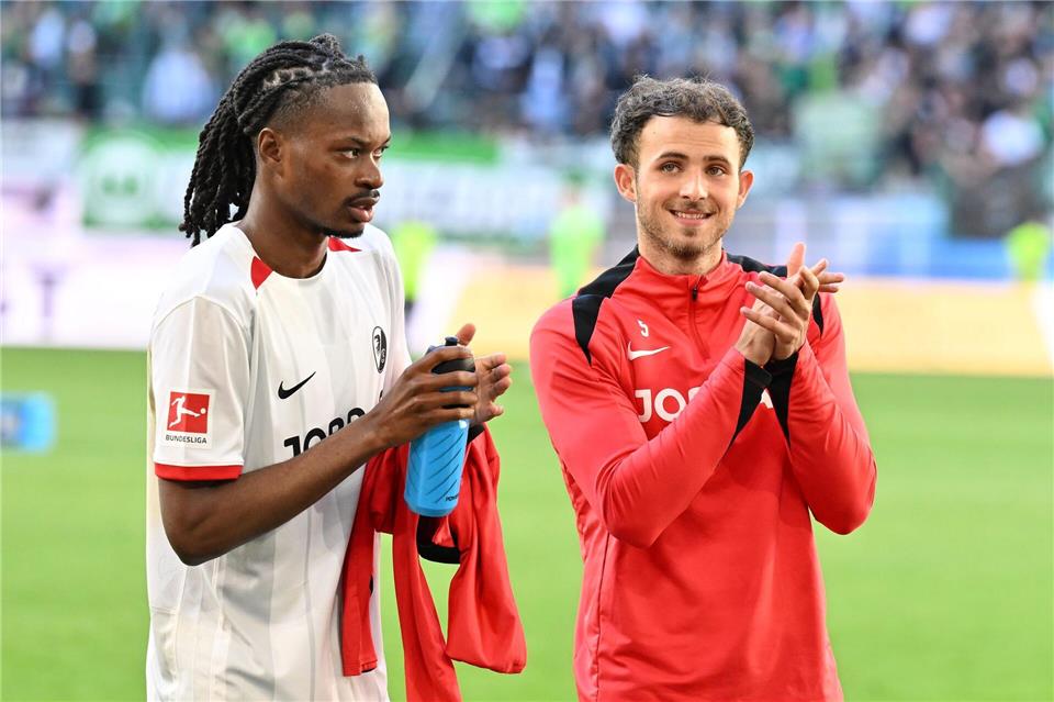 Fehlen in Pilsen: Jordy Makengo und Max RosenfelderSwen Pförtner/dpa