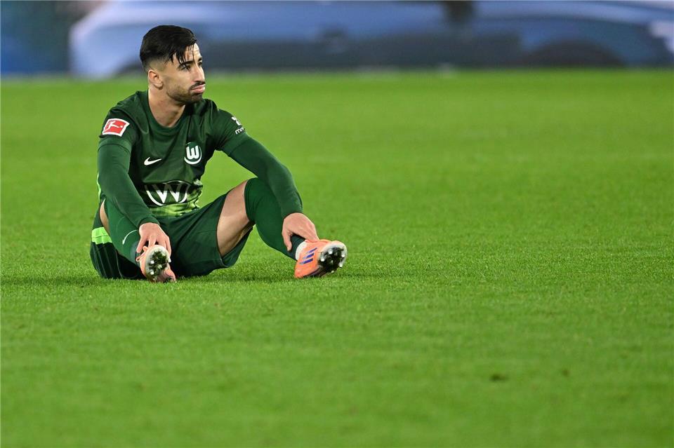 Fehlt aus disziplinarischen Gründen gegen Köln: Wolfsburgs Mohammed Amoura. (Archivbild) Swen Pförtner/dpa