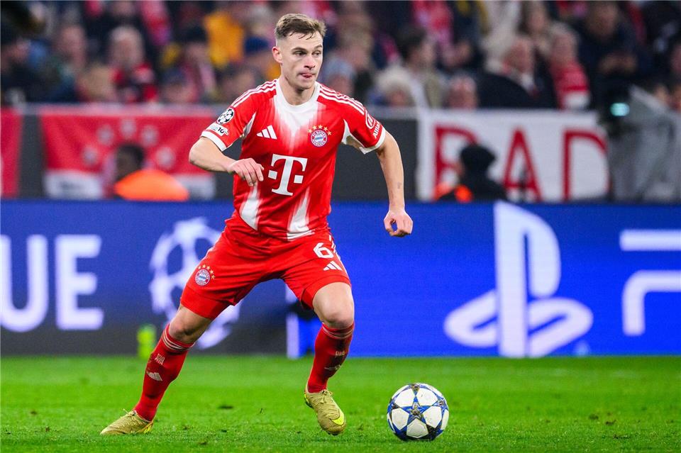 Fehlt dem FC Bayern: Mittelfeldchef Kimmich. (Archivbild)Tom Weller/dpa