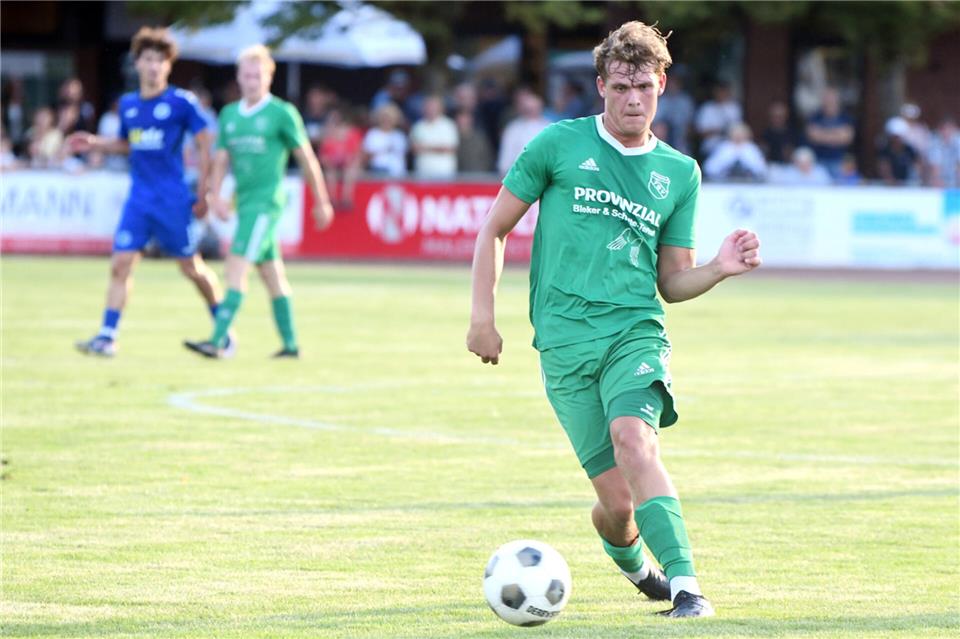 Fehlt dem TSV Raesfeld am Sonntag: Finn Olbing.