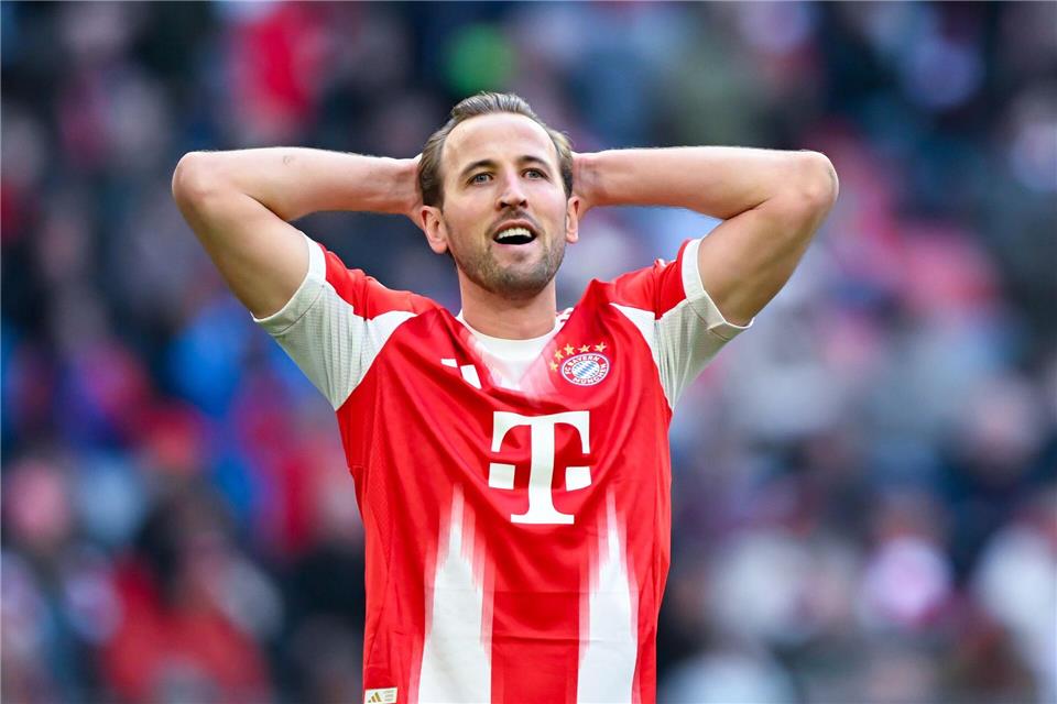 Fehlte den Bayern in Freiburg: Harry Kane. (Archivbild)Sven Hoppe/dpa