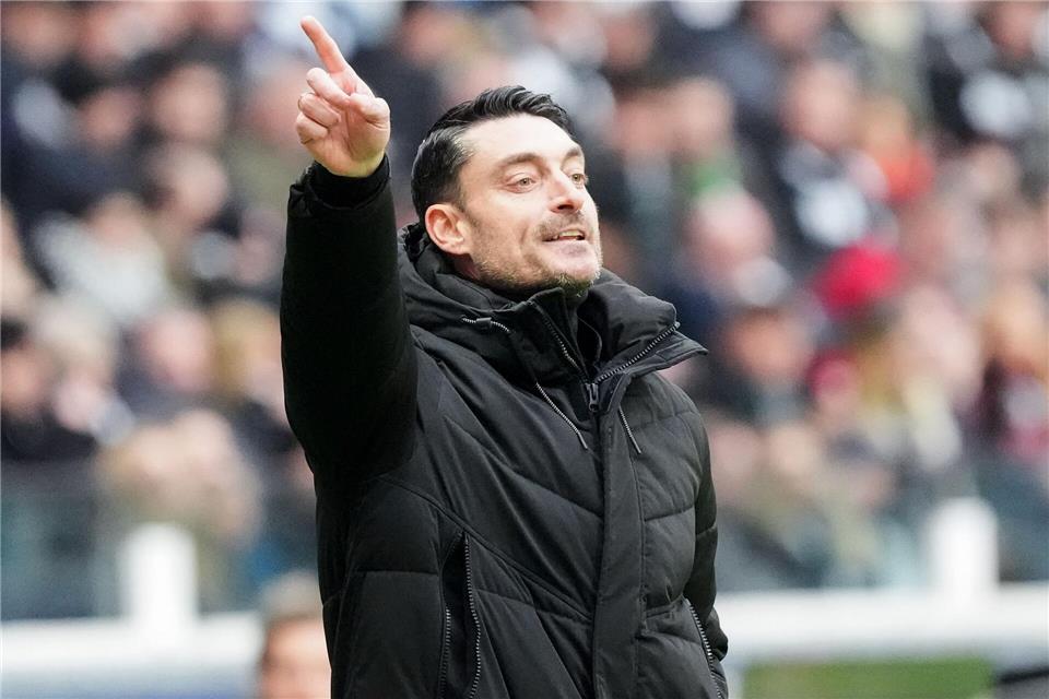 Feiert seinen ersten Sieg als Frankfurt-Coach: Albert Riera.Marc Schüler/dpa