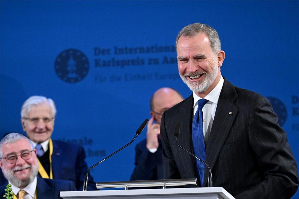 Felipe warnte vor einer Rückabwicklung der EUFederico Gambarini/dpa-Pool/dpa