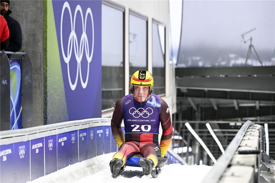 Felix Loch hat im Training seine Favoritenrolle im Kampf um die Olympia-Medaillen untermauert. Robert Michael/dpa