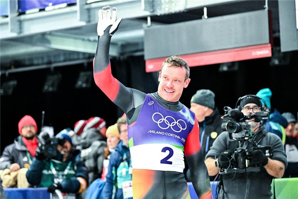 Felix Loch verabschiedet sich mit Platz sechs aus Cortina. Sein Karriereende lässt der Berchtesgadener offen. Robert Michael/dpa