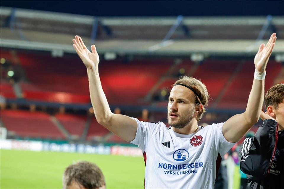 Felix Lohkemper erzielte für Mannheim das zweite Tor in Havelse.Daniel Löb/dpa