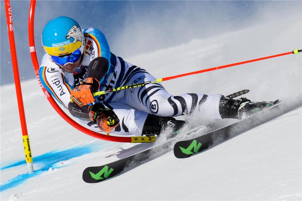 Felix Neureuther bei einem Rennen im Jahr 2016. (Archivbild) Jean-Christophe Bott/KEYSTONE/dpa