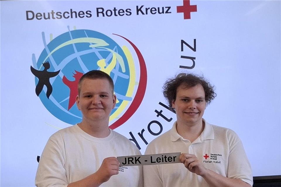 Felix Thiemann (links) und Florian Kubat freuen sich über ihre Wahl.